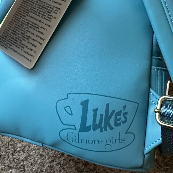 NWT Loungefly Gilmore Girls Luke’s Diner coffee cup mini backpack main image 6